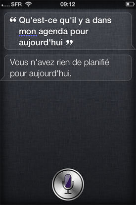 Siri sur iPhone 4S : notre test