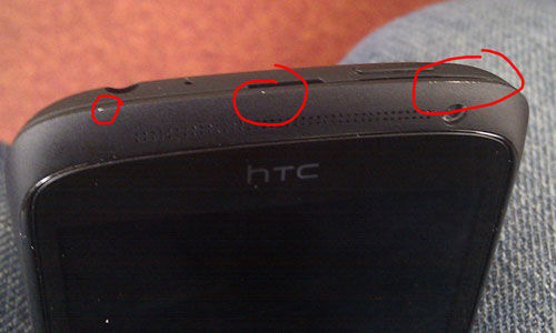 HTC One S : déjà des problèmes pour le revêtement en céramique de la coque ?