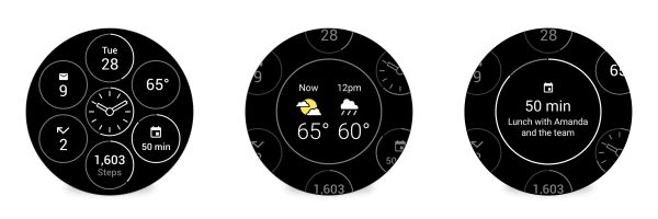 Android Wear : les cadrans interactifs et Google Translate arrivent !