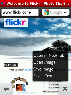 Opera Mobile 10 (beta) pour smartphones Symbian S60