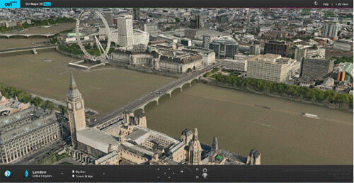 Nokia lance Ovi Cartes 3D (version web)