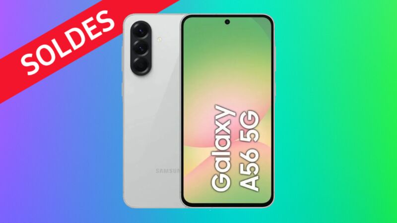 Le Samsun Galaxy A56 pendant les soldes