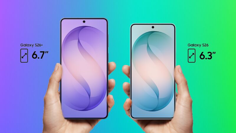 Les Galaxy S26 et S26+