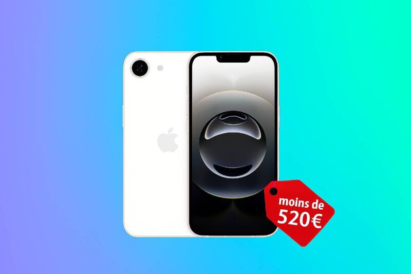 L'iPhone 16e est accessible à un prix hyper compétitif chez ce marchand.