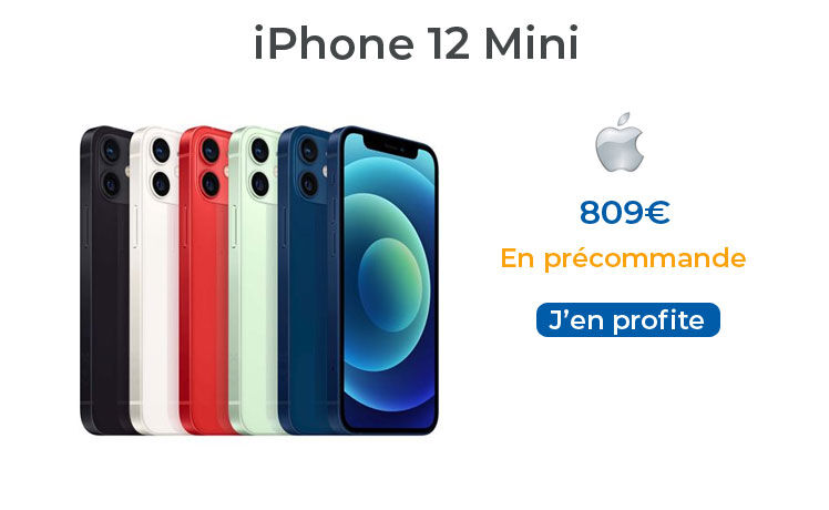 iPhone 12 mini, les précommandes sont ouvertes !