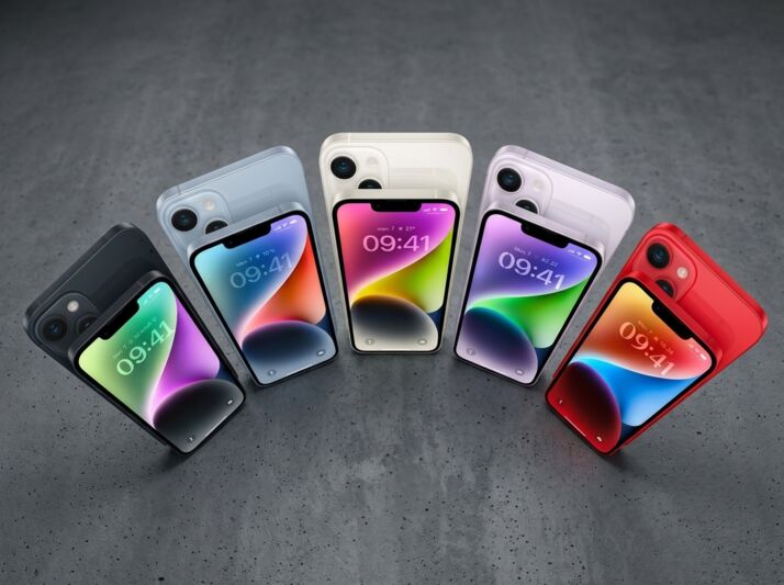 Cinq iPhone 14