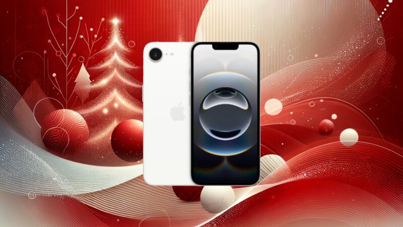 L'iPhone 16e pour Noël