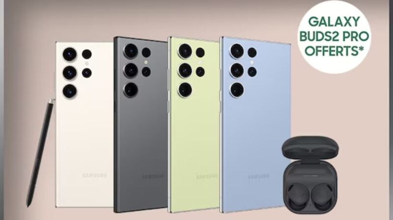 Promo Galaxy S23 Ultra : des Galaxy Buds2 Pro gratuits et plusieurs avantages offerts sur le site officiel