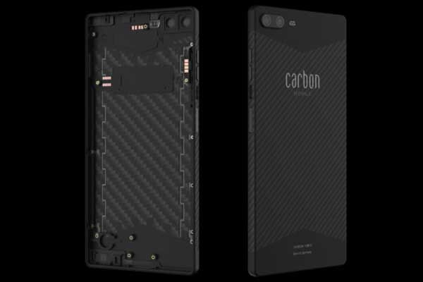 Carbon Mobile lance le Carbon 1 MK II, un smartphone tout en fibre de carbone