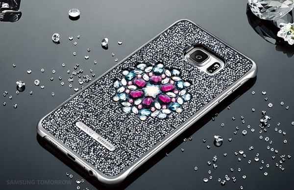 Swarowski et Montblanc rhabillent le Galaxy S6 Edge+
