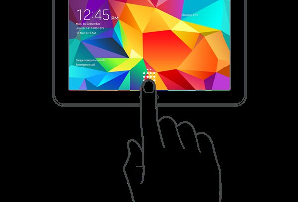 Samsung Galaxy Tab S : des visuels confirment la présence d'un lecteur d'empreinte