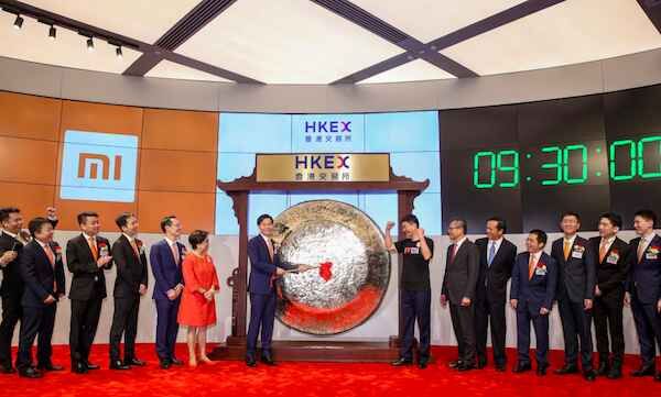 Premier jour de cotation difficile à la bourse de Hong Kong pour Xiaomi
