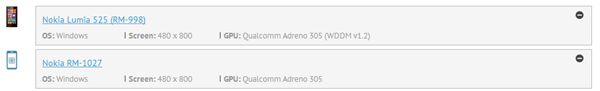 Nokia Lumia 530 : le successeur du Lumia 525 peut-être repéré sur un benchmark