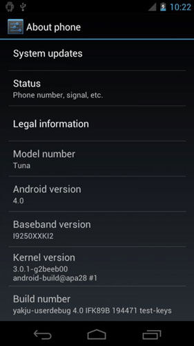 Android 4.0 : les premières captures d'écran dévoilées