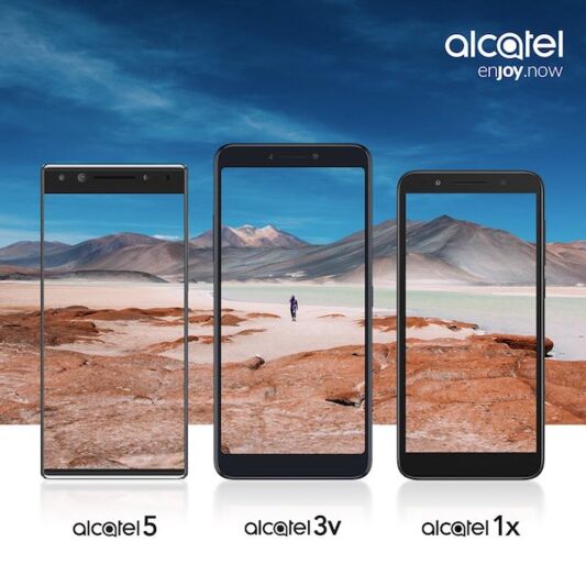 Alcatel 5, 3V et 1X : les trois mobiles seront présents au MWC