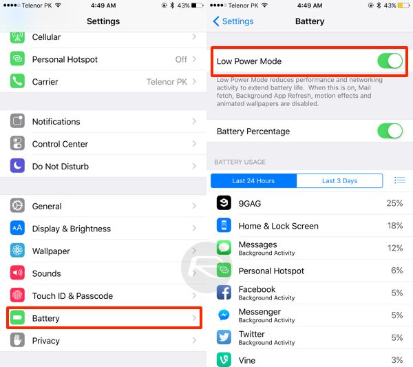 iOS 9 : voici comment Apple compte améliorer l’autonomie de l’iPhone