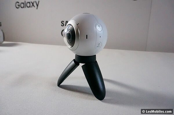 Samsung présente la Gear 360 pour accompagner les Galaxy S7 (MWC 2016)