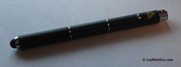 Prise en main du Targus Laser Pen Stylus, un stylet brillant pour vos tablettes tactiles