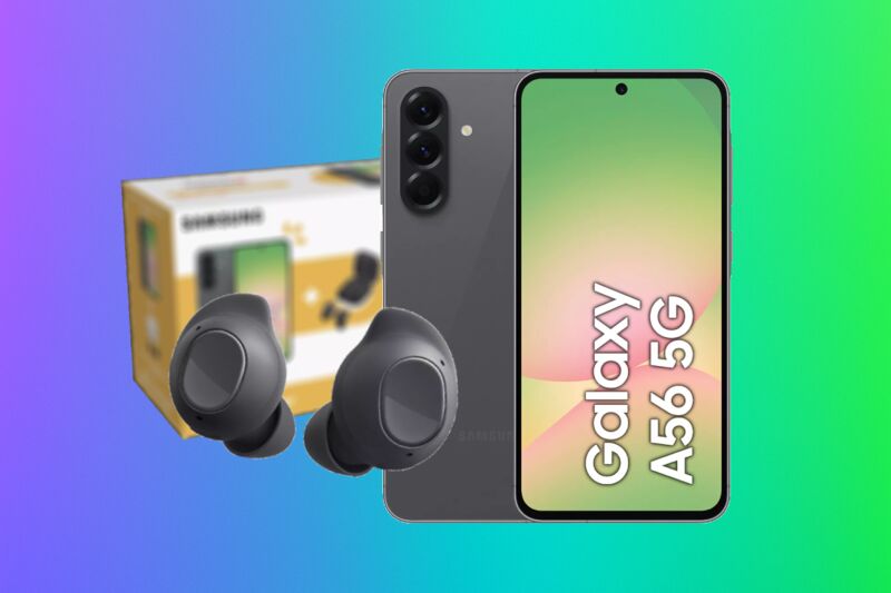 Galaxy A56 en pack avec les Buds FE : un duo gagnant, 223 € d’économie