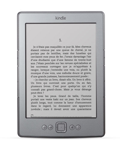 Le Kindle d'Amazon enfin en France 