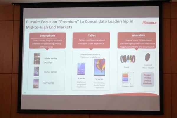 Huawei lancera sa première montre Android Wear en 2015