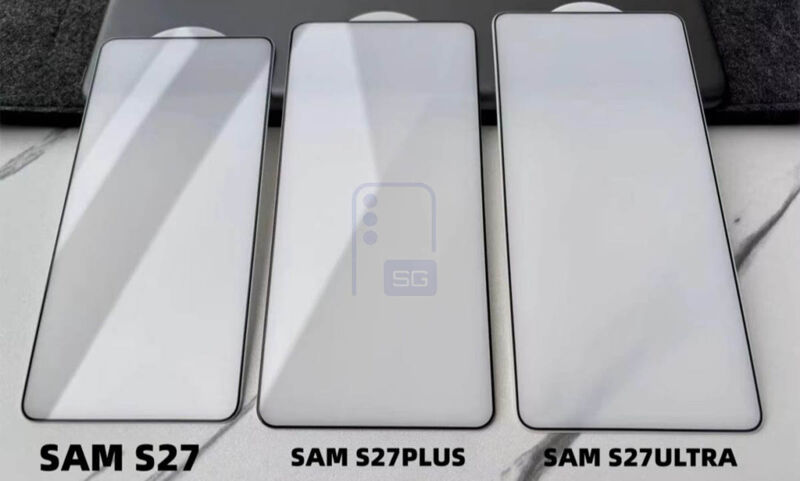 Samsung Galaxy S27 Galaxy S27+ et Galaxy S27 Ultra protection écran leaks Sammyguru