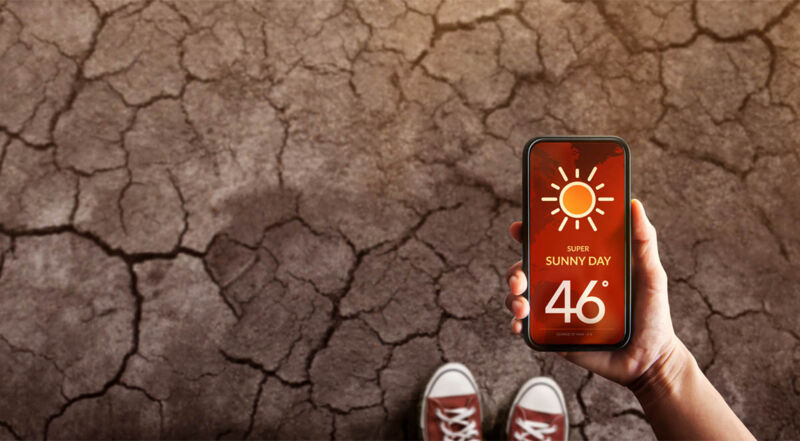 Smartphone surchauffe