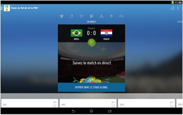 Coupe du Monde de Football 2014 : les applications pour ne rien manquer