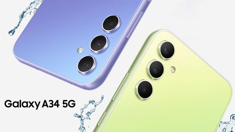 Samsung Galaxy A34 5G : Le 