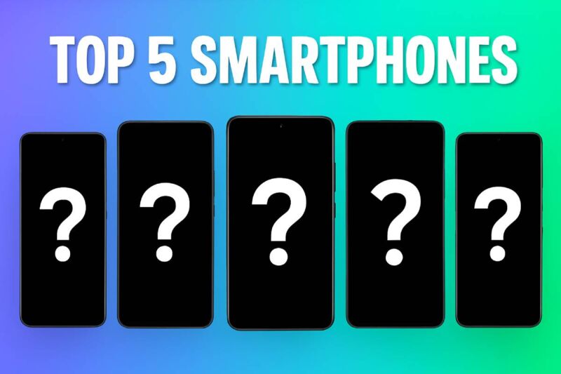 Voici les cinq smartphones de la semaine à ne pas manquer pour les soldes.