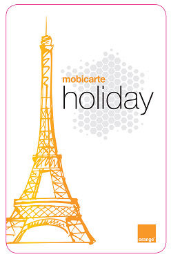 Orange mobicarte holiday : une carte prépayée destinée aux touristes
