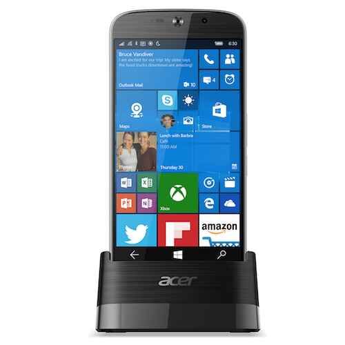 Rien de nouveau en téléphonie au CES 2016 chez Acer