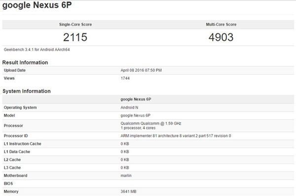Bientôt un Nexus 6P sous Snapdragon 820 ?