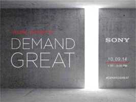 Sony envoie des invitations pour un événement prévu le 9 octobre à New-York