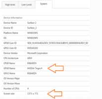 Microsoft Surface 2 : une apparition sur GFXBench, une annonce pour bientôt ?