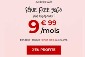 Forfait Free : Une nouvelle série limitée à moins de 10€ est arrivée par surprise !