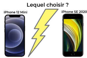 Quel smartphone compact Apple choisir ?
