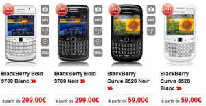 Virgin Mobile lance ses forfaits bloqués BlackBerry
