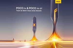 Les Poco F4 et Poco X4 GT débarquent pour toujours plus de puissance dans la main