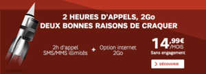 SFR RED : une option Internet 2 Go
