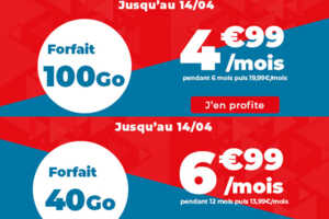 Nouvelle promotion chez Auchan Telecom : 100Go d’Internet à seulement 4.99€ !