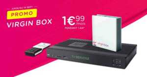 Virgin Mobile brade le prix de sa Box : 1,99 euro par mois pendant un an