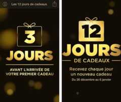 Apple offrira un cadeau par jour aux utilisateurs iOS, du 26 décembre au 6 janvier