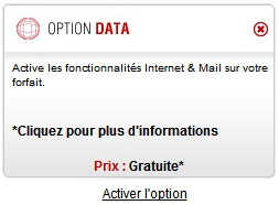 Free Mobile lance l'option data pour le forfait à 2 euros