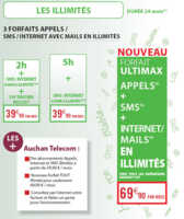 Auchan lance son forfait illimité Ultimax
