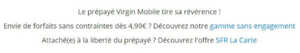 Virgin Mobile met fin à son offre prépayée