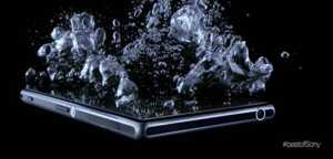 Sony Xperia Z1 : résistance à l'eau confirmée