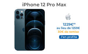 L’iPhone 12 Pro Max est disponible à la vente en boutique et en ligne