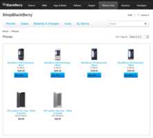 BlackBerry ajoute ses smartphones dans sa boutique en ligne aux Etats-Unis