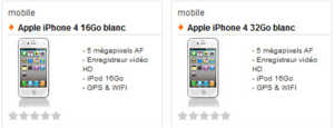 L'iPhone 4 blanc bientôt chez Orange
